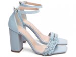 sandália feminina azul solado antiderrapante | VitriNerm