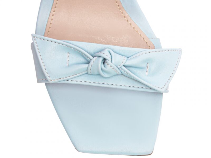 detalhe bico sandália feminina azul feminino | VitriNerm