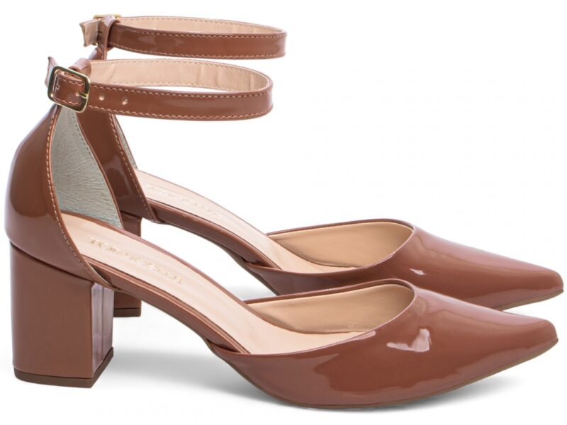 scarpin feminino caramelo solado antiderrapante | VitriNerm