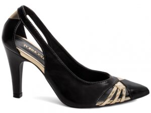 scarpin preto salto 9cm napa | VitriNerm