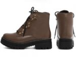 detalhe coturno feminino marrom feminino | VitriNerm