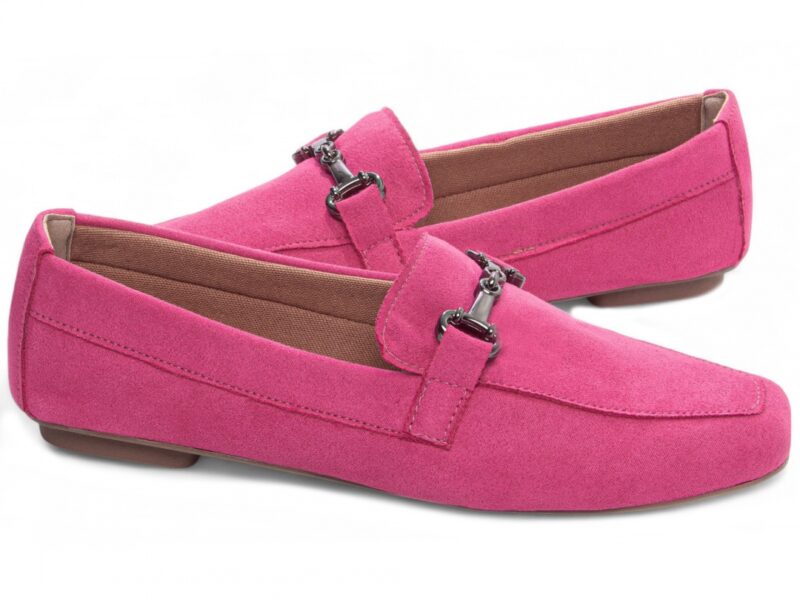 detalhe bico mocassim feminino pink feminino | VitriNerm