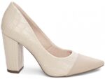 scarpin bege salto 9cm napa | VitriNerm