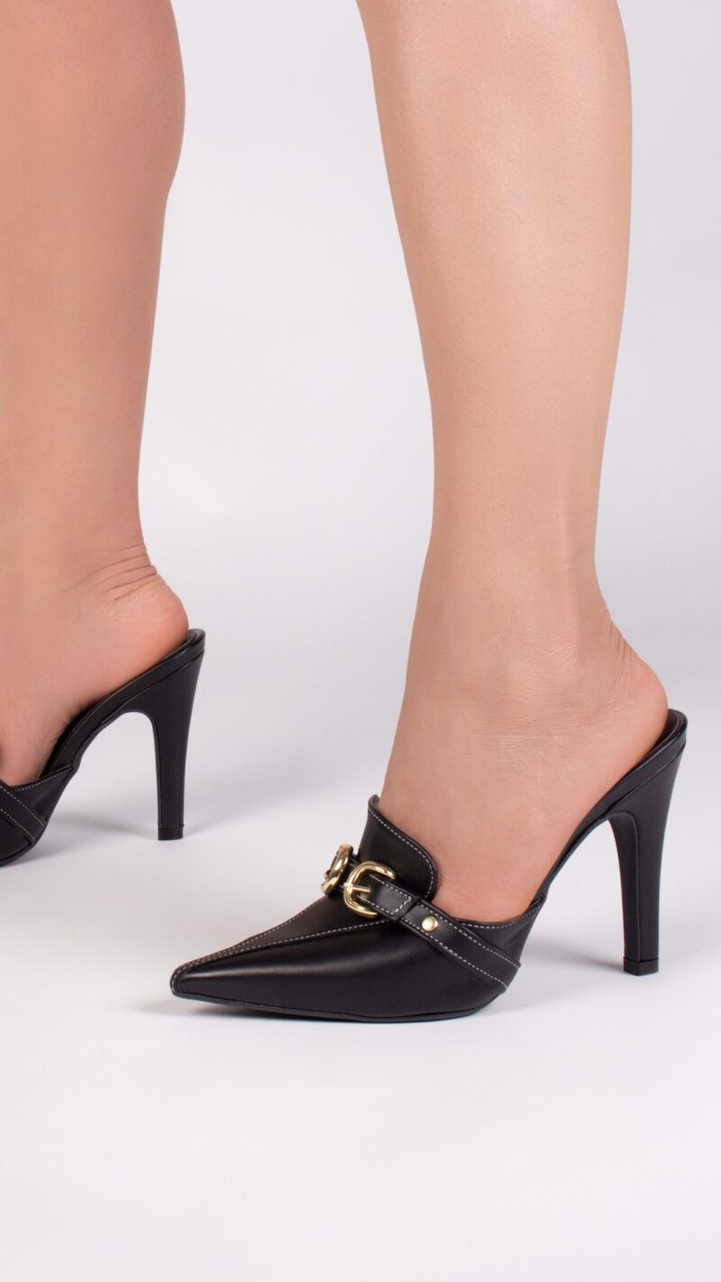 scarpin feminino preto feminino elegante comprar | VitriNerm