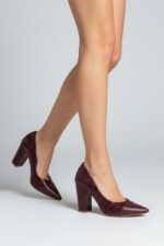 scarpin feminino bordô feminino elegante comprar | VitriNerm