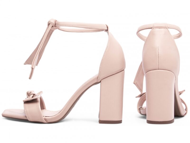 sandália feminina vista lateral salto 8,5cm | VitriNerm