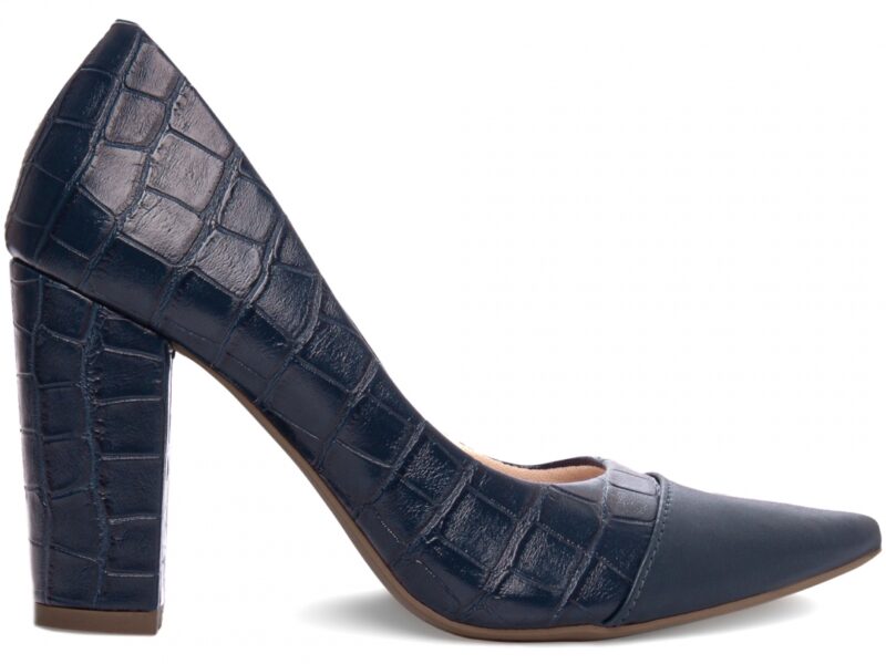 scarpin feminino azul par completo | VitriNerm