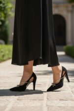 scarpin feminino preto feminino elegante comprar | VitriNerm
