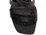detalhe bico sandália feminina preta feminino | VitriNerm