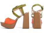 sandália feminina vista lateral salto 11cm | VitriNerm