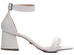 sandália feminina off white par completo | VitriNerm
