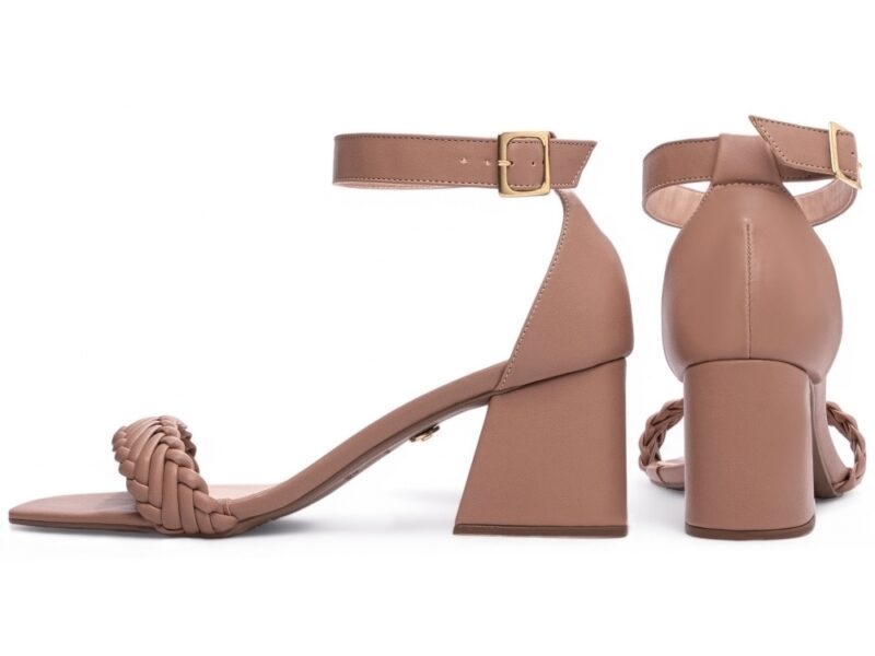 sandália feminina vista lateral | VitriNerm