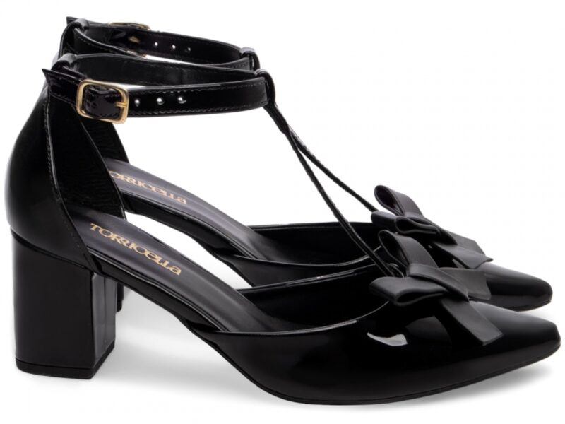 scarpin feminino preto solado antiderrapante | VitriNerm