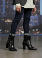 bota feminina preta feminino elegante comprar | VitriNerm