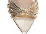 detalhe bico sandália feminina dourado feminino | VitriNerm