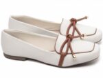 detalhe mocassim feminino off white feminino | VitriNerm