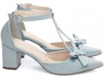 scarpin feminino azul solado antiderrapante | VitriNerm