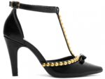 scarpin feminino preto par completo | VitriNerm