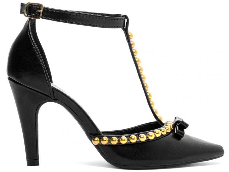 scarpin feminino preto par completo | VitriNerm