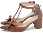 detalhe salto 6,5cm caramelo scarpin feminino | VitriNerm