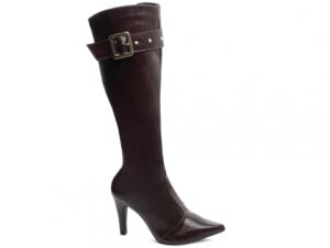bota marrom salto 9cm napa | VitriNerm