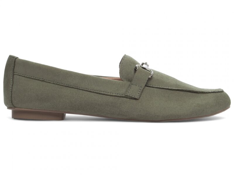 mocassim feminino verde par completo | VitriNerm