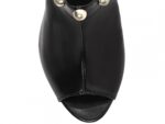 detalhe bico sandália feminina preto feminino | VitriNerm