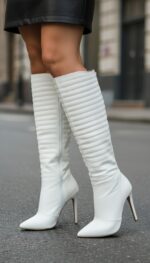 bota feminina branca feminino elegante comprar | VitriNerm