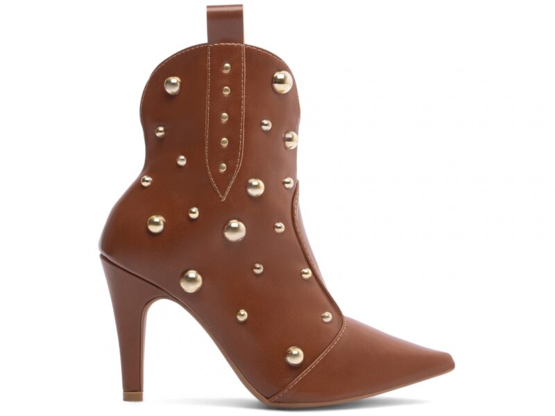 bota feminina caramelo solado antiderrapante | VitriNerm