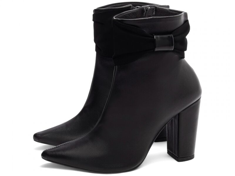detalhe bico bota feminina preta feminino | VitriNerm