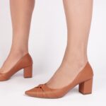 scarpin feminino caramelo feminino elegante comprar | VitriNerm