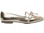 mocassim feminino dourado par completo | VitriNerm