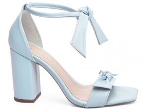 sandália azul salto 8,5cm napa | VitriNerm