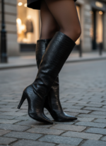 bota feminina preta feminino elegante comprar | VitriNerm