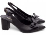 scarpin feminino preto solado antiderrapante | VitriNerm