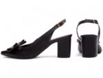 scarpin feminino preto vista lateral salto 6,5cm | VitriNerm