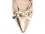 detalhe bico scarpin feminino dourado feminino | VitriNerm