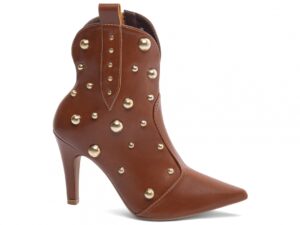 bota caramelo salto 9cm napa | VitriNerm