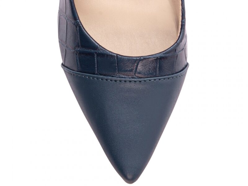detalhe bico scarpin feminino azul feminino | VitriNerm