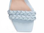 detalhe bico sandália feminina azul feminino | VitriNerm