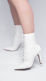 bota feminina branca feminino elegante comprar | VitriNerm