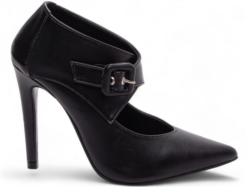 scarpin preta salto 12cm napa | VitriNerm