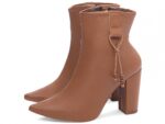 detalhe salto 9cm caramelo bota feminina | VitriNerm