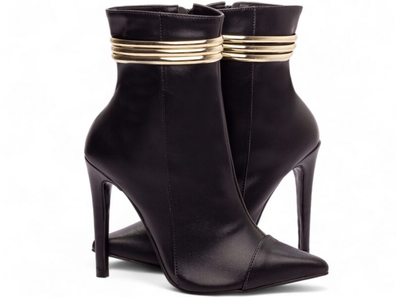 detalhe salto 12cm bota feminina | VitriNerm