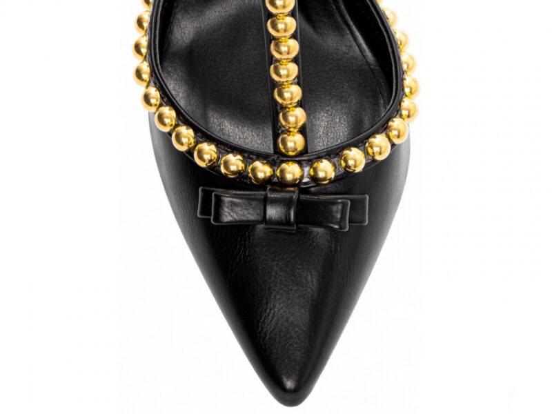 detalhe bico scarpin feminino preto feminino | VitriNerm