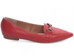 mocassim feminino vermelho solado antiderrapante | VitriNerm