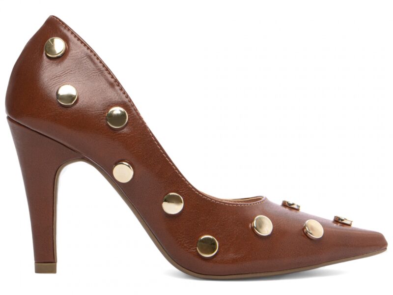 scarpin feminino caramelo par completo | VitriNerm