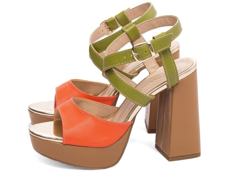detalhe salto 11cm sandália feminina | VitriNerm