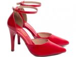 scarpin feminino vermelho solado antiderrapante | VitriNerm
