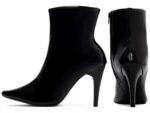 bota preto salto 9cm verniz | VitriNerm